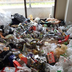 ゴミ屋敷の片付け清掃作業